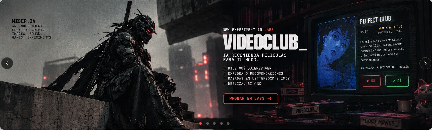 Arte del proyecto VIDEOCLUB